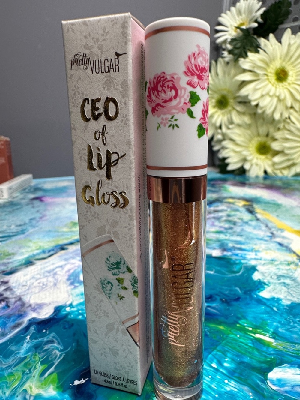 Pretty Vulgar CEO of Lip Gloss color: Money Moves NWT